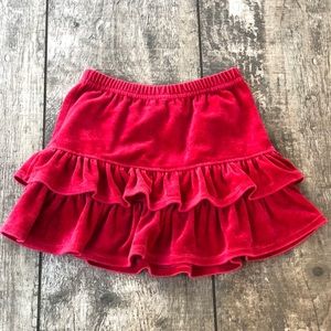 Hanna Andersson Girl’s Solid Velour Twirl Skirt - NWOT
